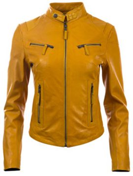 Aviatrix-Veste-De-Motard-Ultra-Elegante-en-Cuir-veritable-Super-Doux-Femmes-CRD9-0