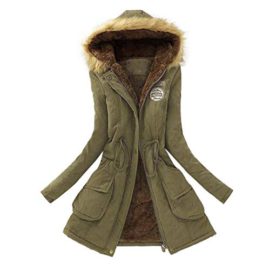 Evokems Hiver Femmes Casual Slim à Manches Longues Zipper Pull à Capuche Manteau Chaud Blousons Evokems Hiver Femmes Casual Slim à Manches Longues Zipper Pull à Capuche Manteau Chaud Blousons