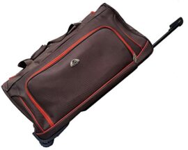 GRANDE VALISE SAC BAGAGE TROLLEY DE VOYAGE CHARIOT AVEC ROUES A ROULETTES TAILLE XXL 90 CM GROS VOLUME GRANDE VALISE SAC BAGAGE TROLLEY DE VOYAGE CHARIOT AVEC ROUES A ROULETTES TAILLE XXL 90 CM GROS VOLUME 4