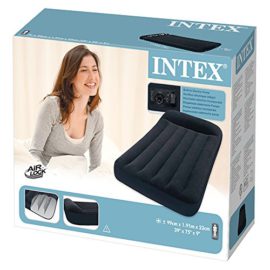 INTEX – Matelas lit gonflable électrique Pillow Rest – 1 place INTEX – Matelas lit gonflable électrique Pillow Rest – 1 place 5