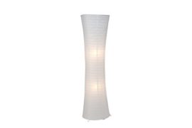 Lightbox-Lampadaire-classique-en-papier-2-x-E27-max-60-W-mtal-papier-de-riz-blanc-0