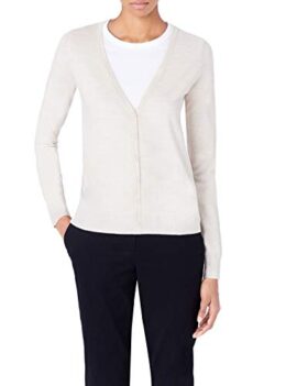 MERAKI Cardigan en Laine Mérinos Femme avec Col V MERAKI Cardigan en Laine Mérinos Femme avec Col V