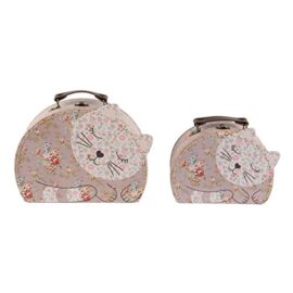 Sass Belle – Valise, Trolley – Set de 2 valisettes Chat fleurs Sass Belle – Valise, Trolley – Set de 2 valisettes Chat fleurs