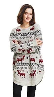 Shineflow-Pull-de-Nol-pour-Femme-Rudolph-Renne-Elfe-Nol-Fantaisie-Pull-Top-Tricot-0-2