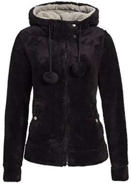 Urban-Surface-veste-polaire-teddy-pour-femme-avec-oreilles-et-capuche-sweat–capuche-avec-fermeture-clair-0-0