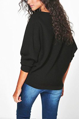 Yidarton-Pull-Femme-Chandails–Manches-34-Casual-Col-Rond-Pull-en-Maille-Sweater-Jumper-Tops-Tricots-0-0