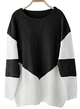 Yidarton Pull Femme Col Rond Casual Sweater Manche Longue Loose Pullover Tops Yidarton Pull Femme Col Rond Casual Sweater Manche Longue Loose Pullover Tops 3