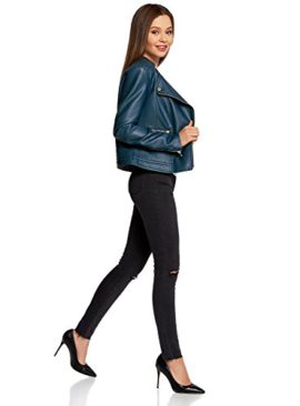 oodji-Ultra-Femme-Blouson-en-Similicuir-Style-Motard-0-3