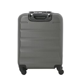 Aerolite 55 x 40 x 20 Ryanair maximale Prime 40L léger Coque Rigide Carry on Main Bagage Cabine Valise avec 4 Roues, British Airways, Jet2 et Plus (Charbon de Bois) Aerolite 55 x 40 x 20 Ryanair maximale Prime 40L léger Coque Rigide Carry on Main Bagage Cabine Valise avec 4 Roues, British Airways, Jet2 et Plus (Charbon de Bois) 3