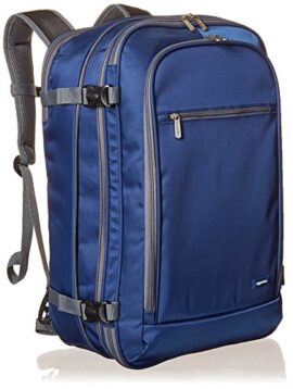 AmazonBasics Sac à épaule cabine, Bleu marine AmazonBasics Sac à épaule cabine, Bleu marine