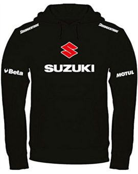 Black-Stage-Sweat--Capuche-Suzuki-Imprim--la-Main-Noir-0