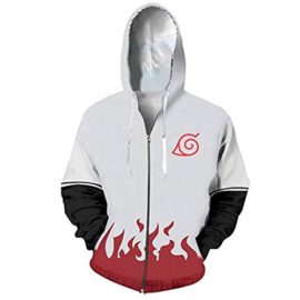 CHENMA-Hommes-Naruto-Kakashi-Blouson-aviateur--glissire-Pleine-Longueur--Capuche-Varsity-Jacket-0