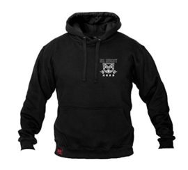 Dirty Ray Rugby New Zealand All Black Sweat Homme avec Capuche B2 Dirty Ray Rugby New Zealand All Black Sweat Homme avec Capuche B2 3