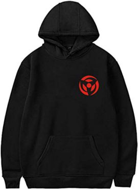 EMILYLE Homme Sweat à Capuche Naruto Sharingan Uchiha Manga Animé Japonais Pull Cosplay Manches Longues EMILYLE Homme Sweat à Capuche Naruto Sharingan Uchiha Manga Animé Japonais Pull Cosplay Manches Longues 2