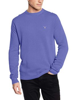 Gant Cotton Pique Crew, Pull Homme Gant Cotton Pique Crew, Pull Homme