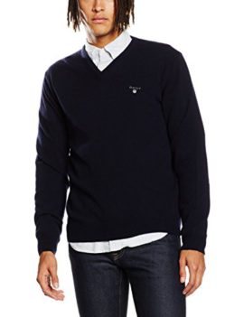 Gant Extra Fine Lambswool V-Neck, Pull Homme Gant Extra Fine Lambswool V-Neck, Pull Homme 2