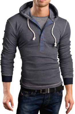 GrinBear-Slim-Fit-sweat-shirt-pull--capuche-2-in-1-henley-BH131-BH130-0