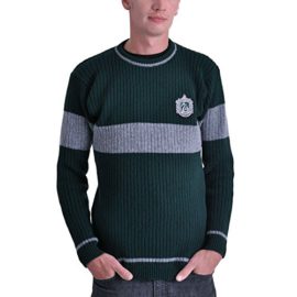 HARRY-POTTER-Quidditch-de-Serpentard-original-chandail-chandail-de-la-laine-dagneau-film-0