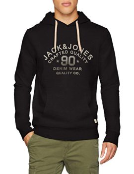 Jack & Jones Jjejeans Sweat Hood Noos, Shirt À Capuche Homme Jack & Jones Jjejeans Sweat Hood Noos, Shirt À Capuche Homme