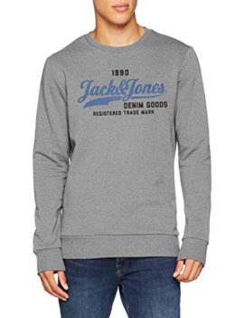 Jack & Jones Jjelogo Sweat Crew Neck Two Color Noos, Shirt Homme Jack & Jones Jjelogo Sweat Crew Neck Two Color Noos, Shirt Homme 2