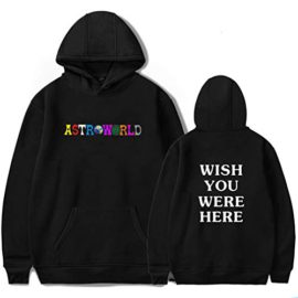 Leslady Unisexe Sweatshirt à Capuche Homme Astroworld Multicolore Casual Leslady Unisexe Sweatshirt à Capuche Homme Astroworld Multicolore Casual