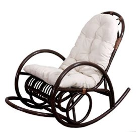 Mendler-Rocking-Chair-Fauteuil--Bascule-HWC-C40-Bois-Marron-avec-Coussin-0