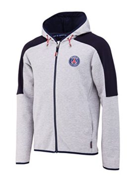 PARIS SAINT GERMAIN Veste Sweat zippéé à Capuche PSG – Collection Officielle Taille Homme PARIS SAINT GERMAIN Veste Sweat zippéé à Capuche PSG – Collection Officielle Taille Homme 2