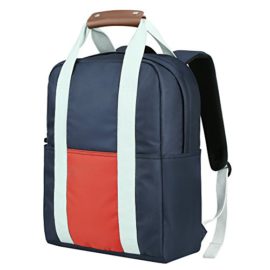 REYLEO-Sac-de-Sport-et-Sac-a-Dos-Homme-Femme-pour-Ordinateur-Portable-Sacs-en-Nylon-pour-Voyage-Sac–Main-de-Weekend-Fashion-Impermable-Pliable-avec-Une-Poigne-Cuir-0