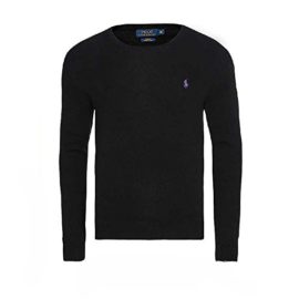 Ralph Lauren – Pull – Manches Longues – Homme Noir Polo Noir Ralph Lauren – Pull – Manches Longues – Homme Noir Polo Noir