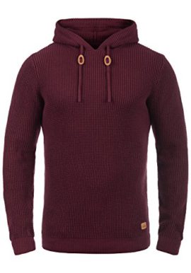 Redefined-Rebel-Micha-Pull-en-Grosse-Maille--Capuche-Pull-Over-Tricot-pour-Homme-100-Coton-0