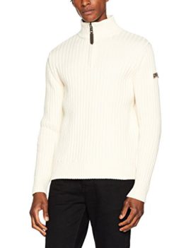 Schott-Nyc-Plrage2-Sweat-shirt-Uni-Col--fermeture-clair-Manches-longues-Homme-0