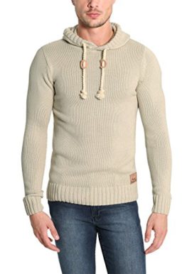 Solid-Pitu-Pull-dhiver-Pull-en-Grosse-Maille–Capuche-Pull-Over-Tricot-pour-Homme–Capuche-0-2