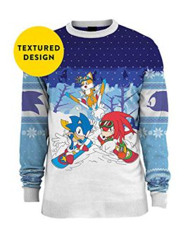 Sonic-The-Hedgehog-Pull-De-Noel-Skiing-Unisexe-0