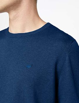 TOM-TAILOR-Basic-Rundhals-Pullover-Mit-Langarm-Pull-Homme-0-2