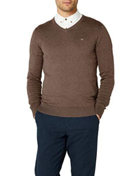 TOM TAILOR Basic V-Neck Sweater, Pull Homme TOM TAILOR Basic V-Neck Sweater, Pull Homme 4