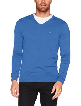 TOM TAILOR Basic V-Neck Sweater Pull Homme TOM TAILOR Basic V-Neck Sweater Pull Homme