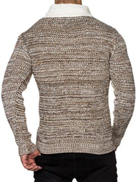 Tazzio-16478-Styler-Pull-en-Tricot-pour-Homme-avec-col-zipp-0-3