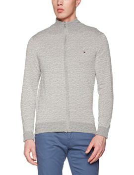 Tommy-Hilfiger-Cotton-Silk-Zip-Through-Veste-Sweat-Homme-0