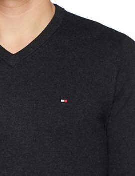 Tommy Hilfiger Pima Cotton Cashmere Vneck, Pull Homme Tommy Hilfiger Pima Cotton Cashmere Vneck, Pull Homme 4