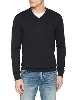 Tommy Hilfiger Pima Cotton Cashmere Vneck, Pull Homme Tommy Hilfiger Pima Cotton Cashmere Vneck, Pull Homme 2