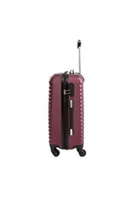 Valise Cabine 4 Roues 55cm ABS Rigide Classiq – Trolley ADC Valise Cabine 4 Roues 55cm ABS Rigide Classiq – Trolley ADC 3