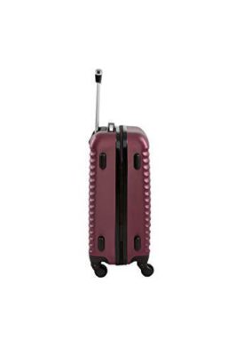 Valise Cabine 4 Roues 55cm ABS Rigide Classiq – Trolley ADC Valise Cabine 4 Roues 55cm ABS Rigide Classiq – Trolley ADC 5