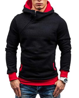 Yidarton Sweat-Shirt à Capuche Homme Pullover Manches Longues Automne Hiver Hommes Tops Outwear Casual Slim Fit Survêtement Hoodies Yidarton Sweat-Shirt à Capuche Homme Pullover Manches Longues Automne Hiver Hommes Tops Outwear Casual Slim Fit Survêtement Hoodies