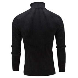 iHENGH-Hiver-Hommes-Mince-Tricot-Chaud-Pull-col-Haut-Pull-Pull-col-roul-Top-0-0