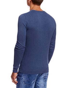 oodji Ultra Homme Pull Basique à Col Rond oodji Ultra Homme Pull Basique à Col Rond 3