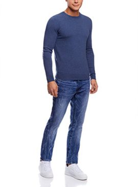 oodji Ultra Homme Pull Basique à Col Rond oodji Ultra Homme Pull Basique à Col Rond 6