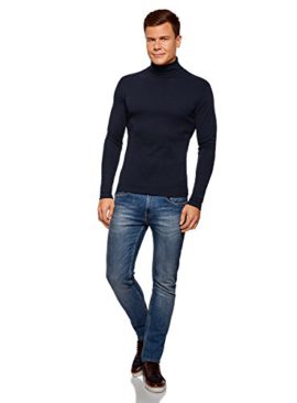 oodji Ultra Homme sous-Pull Basique en Coton oodji Ultra Homme sous-Pull Basique en Coton 6