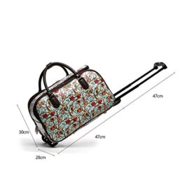 sac de femme Owl / Papillon Print Avec Roues bagage femme Fin de semaine sac main Wheeled chariot sac a dos CWS00308 CWS00308C sac de femme Owl / Papillon Print Avec Roues bagage femme Fin de semaine sac main Wheeled chariot sac a dos CWS00308 CWS00308C 3