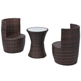 vidaXL-Jeu-de-Mobilier-de-Jardin-Terrasse-Rotin-5-pcs-Rsine-Tresse-0-2