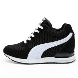 AONEGOLD-Baskets-Compenses-Femmes-Chaussure-de-Sport-Gym-Fitness-Sneakers-Basses-Compenses-7-cm-Jogging-Voyage-Respirantes-0